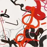 Zdeněk Sýkora, Phase Nr. 31, 1989, Colour silkscreen on card