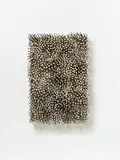 Weisses Feld by Günther Uecker, 1995, Nails and acrylic on canvas on panel, sold May 2014
