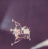 Nasa, Lunar module viewed from the command and service modules, Apollo 11, 1969, Vintage chromogenic print on Kodak paper