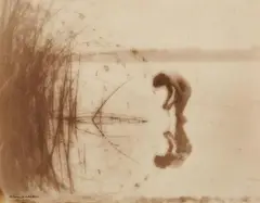 Samuel Adelstein, Lady of the Lake, Probably 1920s, Platinum print