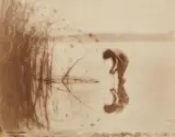 Samuel Adelstein, Lady of the Lake, Probably 1920s, Platinum print