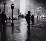 Arthur Leipzig, Rain, 1945, Gelatin silver print, printed later