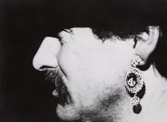 Untitled (Self portrait) by Gerard Fieret, 1973, Gelatin silver print, sold May 2014