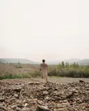 Albrecht Fuchs, M.K. 9 Fotografien. Martin Kippenberger in Dawson City, 1995, Portfolio containing 9 chromogenic prints on Kodak-Professional paper, printed