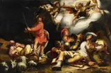 Abraham Bloemaert, The Annunciation to the Shepherds, circa 1600, Oil on canvas (relined)