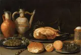 Breakfast Still Life by circle of Georg Flegel, Oil on canvas (relined), sold May 2014