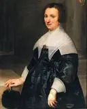 Jan Anthonisz. van Ravesteyn, Portrait of Lucretia van der Meulen, Oil on panel