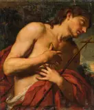 Johann Carl Loth, John the Baptist, Oil on canvas