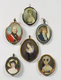 A portrait of a lady by Wenzel Kraus by A portrait of a lady by Wenzel Kraus, Gouache on ivory in a gilt copper frame. Signed "W. Kraus". H, sold May 2014