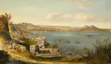 Consalvo Carelli, View from Pospillipo over the Gulf of Naples
