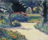 Henry van de Velde, Gartenpartie in Kalmthout