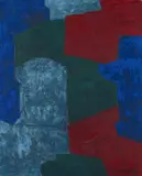 Composition abstraite by Serge Poliakoff, 1968, Öl auf Leinwand, offered Nov 2013