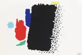 Willi Baumeister, Aru mit Punkten, 1955, Colour silkscreen on light card