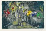 Marc Chagall, Cirque, 1967, Colour lithograph