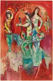 Marc Chagall, Carmen, 1967, Colour lithograph