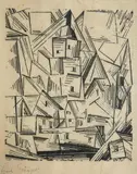 Lyonel Feininger, Mellingen, 1919, Woodcut