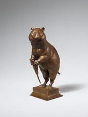Hamster by August Gaul, 1917, Bronze, offered Nov 2013