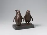 August Gaul, Zwei Pinguine, c. 1911, Bronze