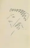Erich Heckel, Kopf im Profil