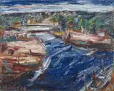Clifford Holmead Phillips, Flusslandschaft