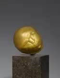 Oscar Marie Frans Jespers, Babykop (Tête de bébé), c. 1927, Bronze, polished