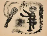Petite fille au bois by Joan Miró, 1958, Lithograph, offered Nov 2013