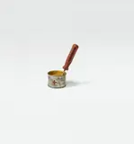 Joseph Beuys, Objekt zum Schmieren und Drehen, 1972, Tin can with oil paint (Braunkreuz), grease and screwdriver. Tin can