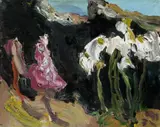Untitled by Klaus Fußmann, 1991, Oil on masonite, sold Nov 2013