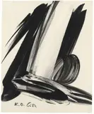 Untitled by Karl Otto Götz, 1968, Gouache on card, sold Nov 2013