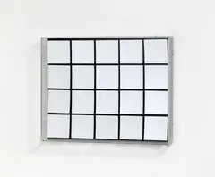 Untitled by Adolf Luther, 1976, Mirror object, sold Nov 2013