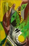 Waldgeist by Ernst Wilhelm Nay, 1948, oil on canvas, sold Nov 2013