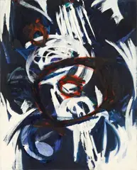 Ernst Wilhelm Nay, Crescendo, 1963, oil on canvas