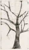 Albert Oehlen, The green door, 1989, Portfolio with 6 original etchings on card. each approx
