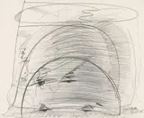 Dieter Roth, Salbicrest, 1975, Pencil on paper
