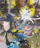 Daniel Richter, Beobachte den Verfall der Brote, 1999, Oil on canvas