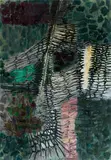 Hann Trier, Zapateado I, 1957, oil on canvas