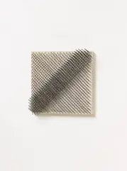 Günther Uecker, Diagonale Struktur (Aus der Serie: Parallelstrukturen), 1965/1975, Nails and graphite on canvas on panel