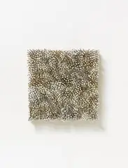 Günther Uecker, Feld, 1987, Nails and dispersion paint on canvas on panel. approx