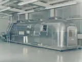 Nasa, Mobile quarantine facility built by NASA for astronauts returning from the moon, 1969, Vintage, C-Print auf Kodak-Papier
