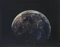 Moon view, Apollo 8 by Nasa, 1968, Vintage, C-Print auf Kodak-Papier, sold Nov 2013