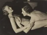 Heinz von Perckhammer, Untitled (Two female nudes), c. 1933, Vintage gelatin silver print