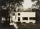 Lucia Moholy, Bauhaussiedlung Dessau, Haus Gropius (Residential area, Bauhaus Dessau, Gropius House)