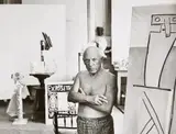 André Villers, Picasso dans son atelier, Cannes