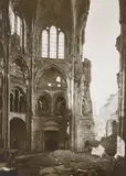 Karl Hugo Schmölz, Das Dekagon von St. Gereon mit Blick auf den Gereonshof, Köln (Decagon of St. Gereon's church with view of St. Gereon's court, Cologne)