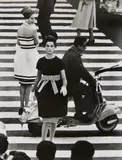 Simone + Nina, Piazza di Spagna, Rome by William Klein, 1961, Gelatin silver print, sold Nov 2013