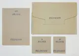 Hans-Peter Feldmann, Untitled (3 'Bilder' booklets), 1971-72, Hans-Peter Feldmann, Kartonmappe mit drei "Bilder"-Heftchen (Nr