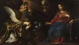 Gerard Seghers, THE ANNUNCIATION, Oil on canvas (relined)