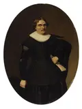 PORTRAIT OF A MAN PORTRAIT OF A LADY by circle of Hendrick Gerritsz. Pot, Oil on copper, sold Nov 2013