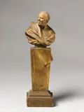 A TERRACOTTA BUST OF THE PHILOSOPHER DEMOCRITUS by copy after Johann Christoph Ludwig Lücke, Terracotta, after J. Chr. L. Lücke c. 1750 (GR 2.191) With minimal wear, sold Nov 2013