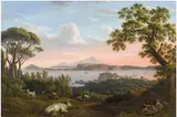Jacob Philipp Hackert, VIEW ON THE GULF OF POZZUOLI